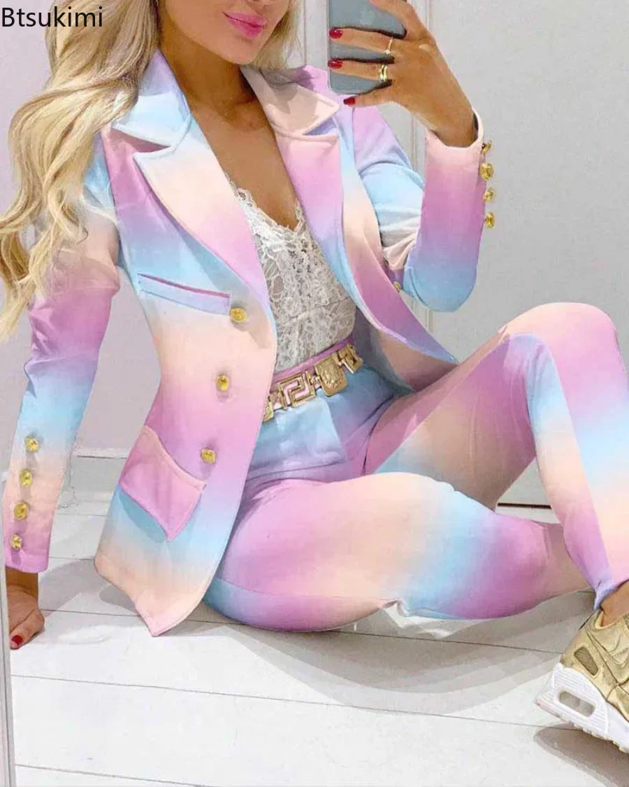 Female Formal Wear - Women's Two Piece Set Formal Business