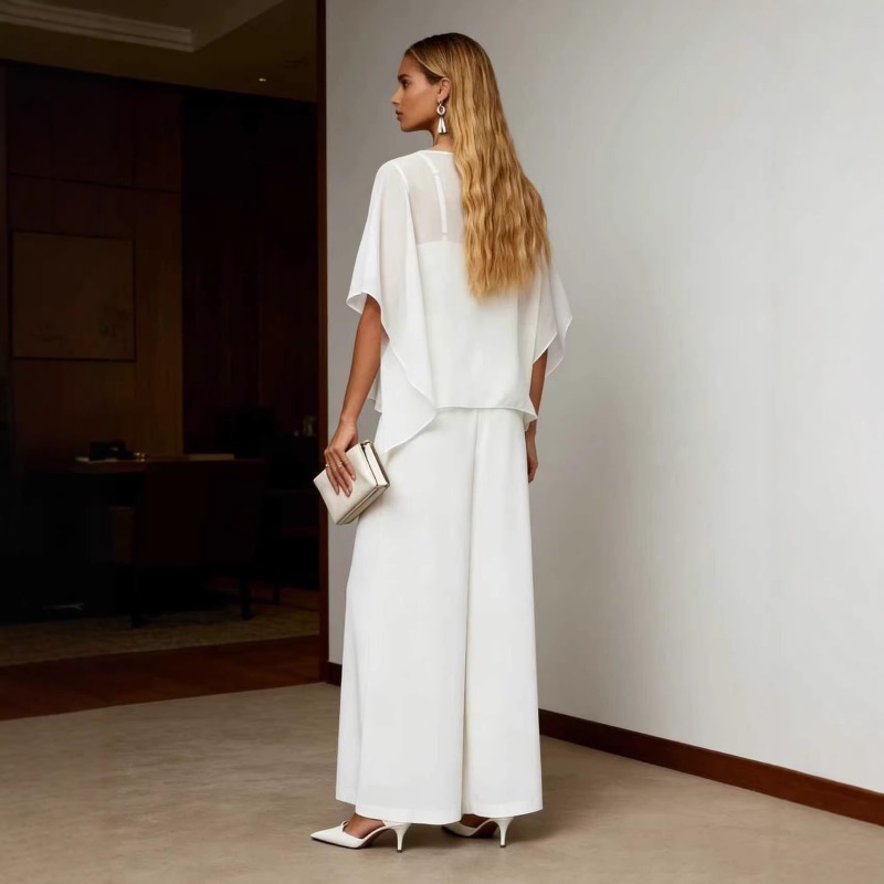 2026 New Women White Chiffon J - Female Formal Wear review and price