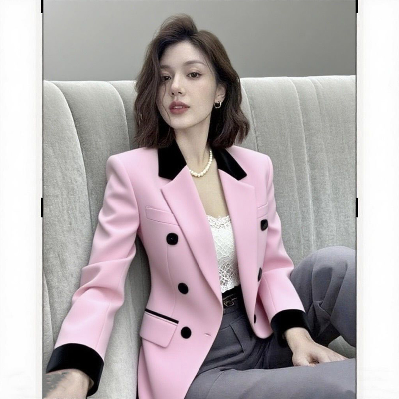 Pink Slim Fit Women's Blazer F - Female Formal Wear review and price