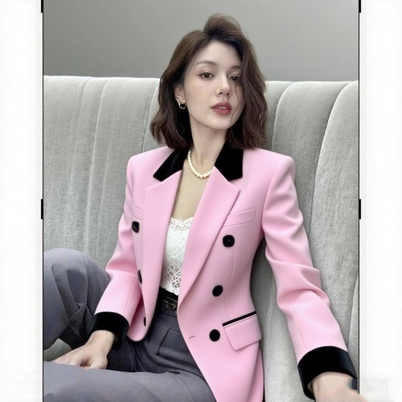 Pink Slim Fit Women's Blazer F - Female Formal Wear review and price