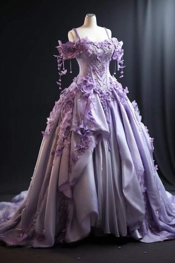 Elegant Floral Victorian Prom  - Victorian Women'S Formal Wear review and price