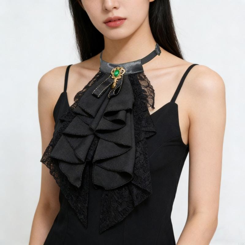 Victorian Lace Faux Collar for - Victorian Women'S Formal Wear review and price