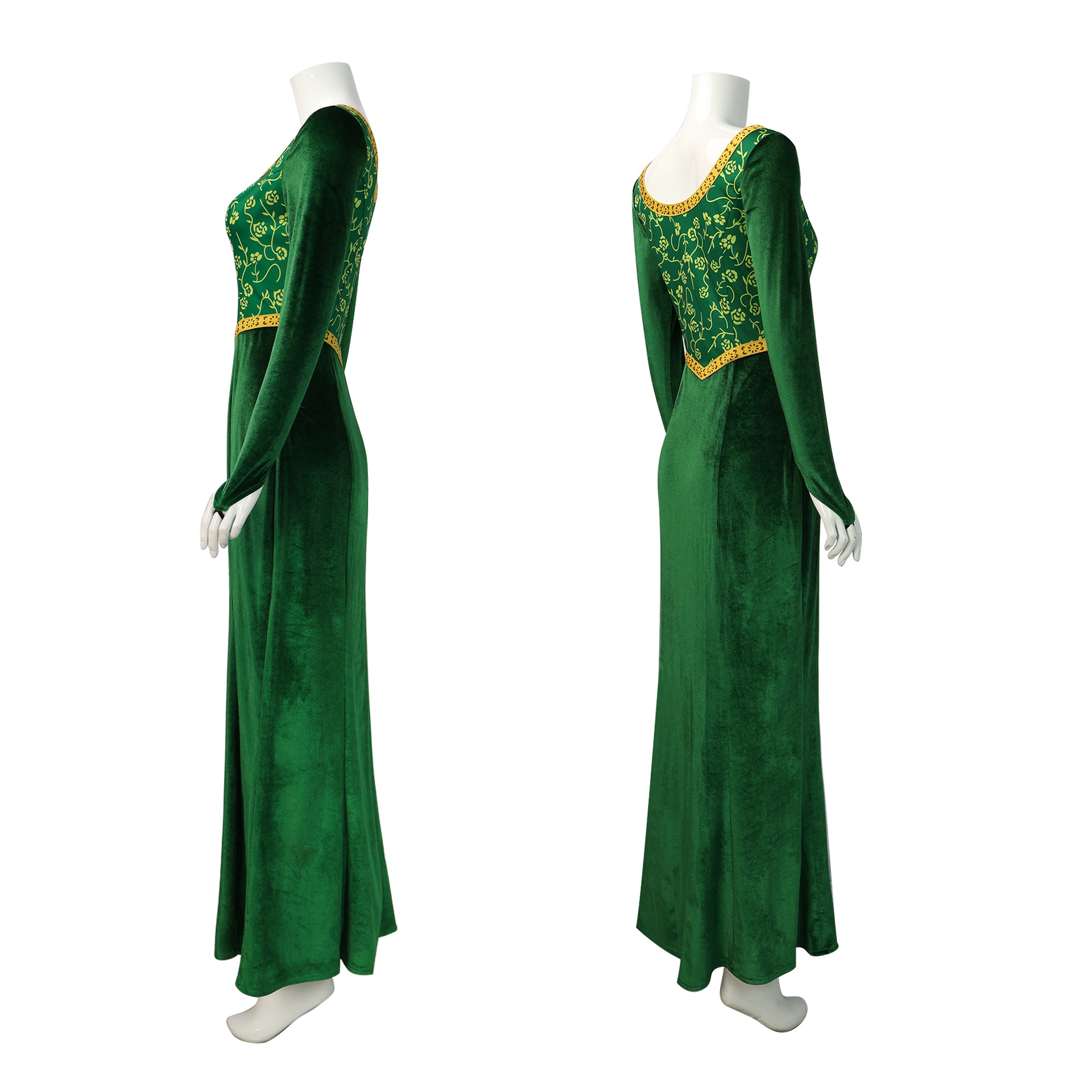 New Monster Shrek Cosplay Fion - Women'S Green Formal Wear review and price