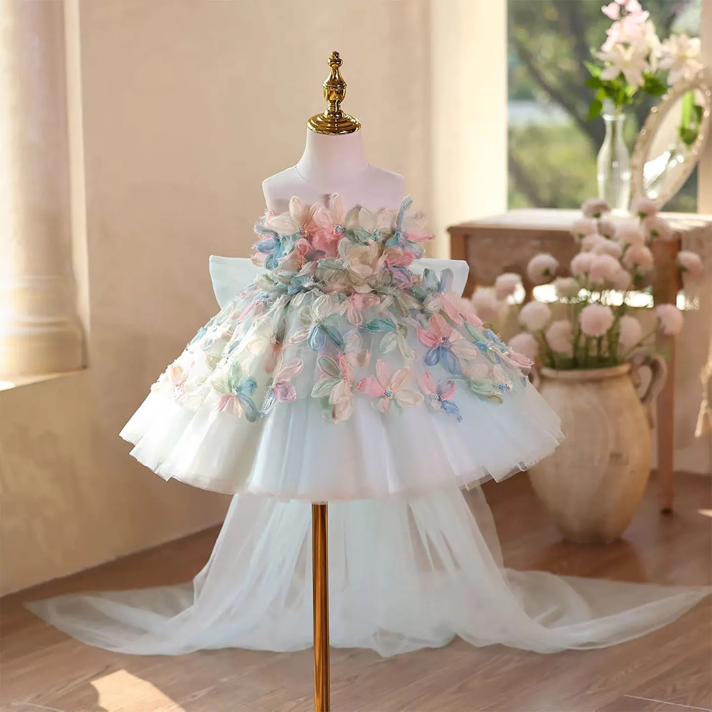 Luxury Floral Girl Princess Dr - Women'S Formal Wear For Girls review and price