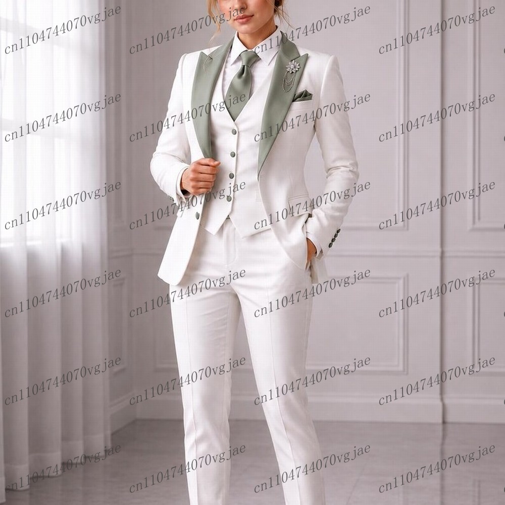 Mint Green Collar White Formal - Blazer Set Women Formal review and price