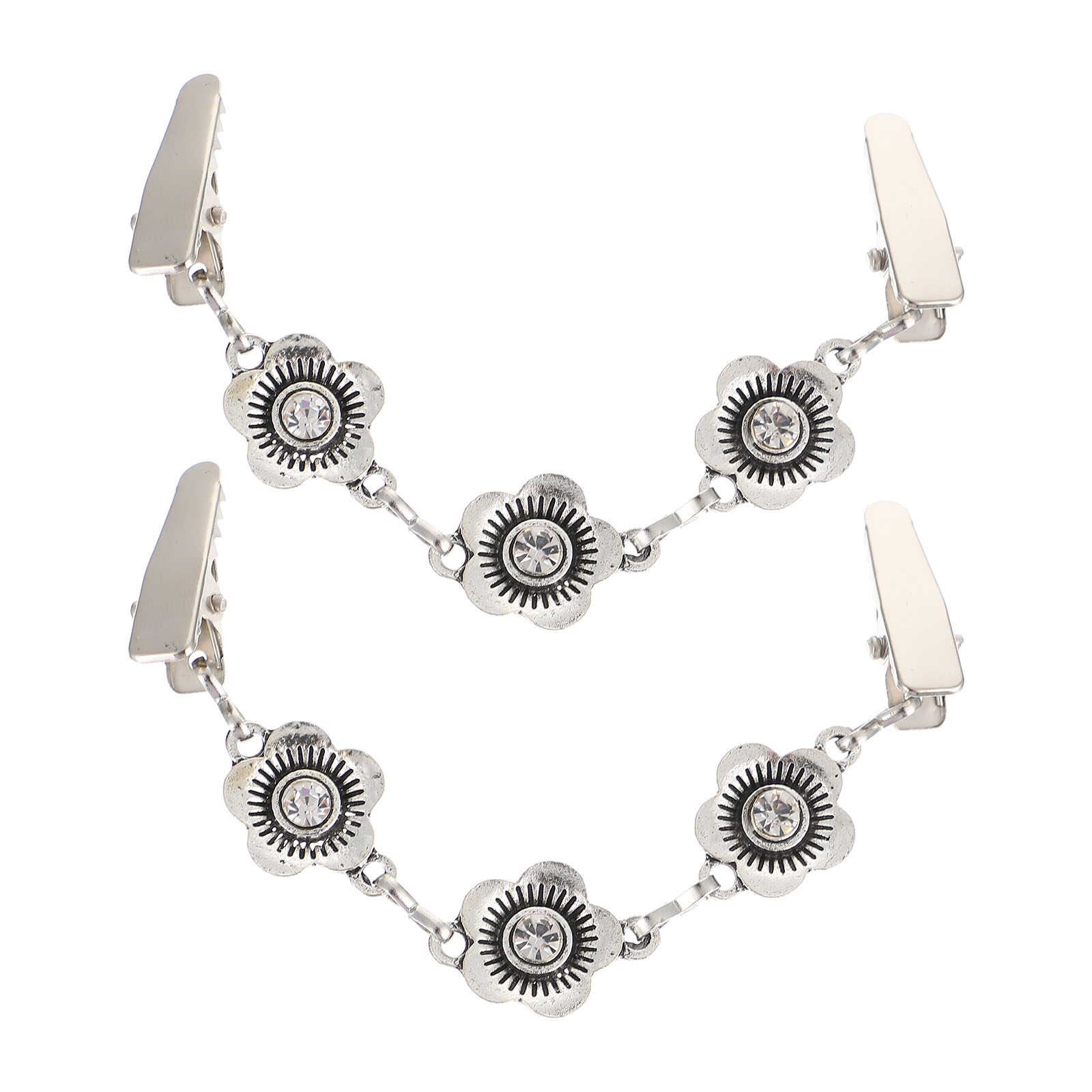 2Pcs Premium Zinc Alloy Flower - Women'S Formal Wear For Girls review and price